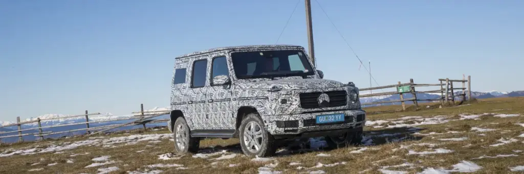 45 años de Mercedes Clase G: Schöckl: 0 - Clase G: 1