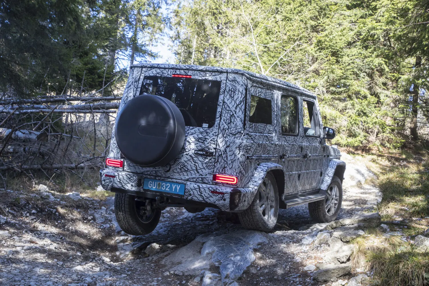 45 años de Mercedes Clase G: Schöckl: 0 - Clase G: 1