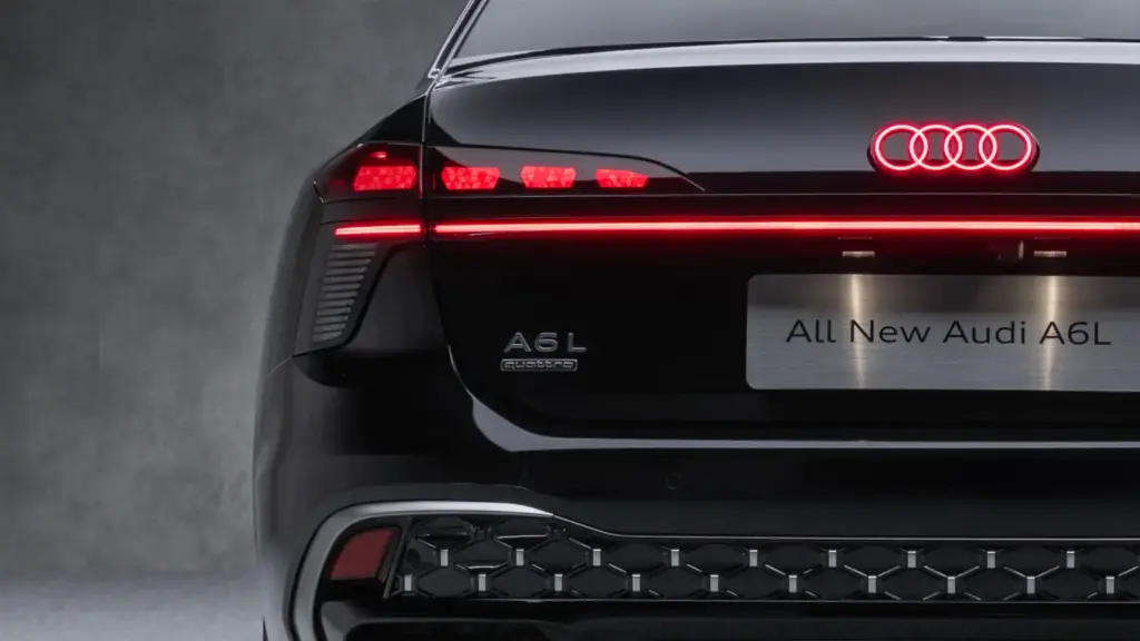 2026 Audi A6L China. Imagen detalle.