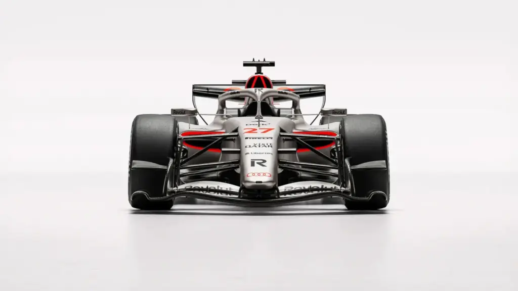 Audi lleva los colores de sus Fórmula 1 a sus modelos de calle: Comienzan con este SQ8 7 Motor16 2026 Audi Revolut R26 1 Motor16