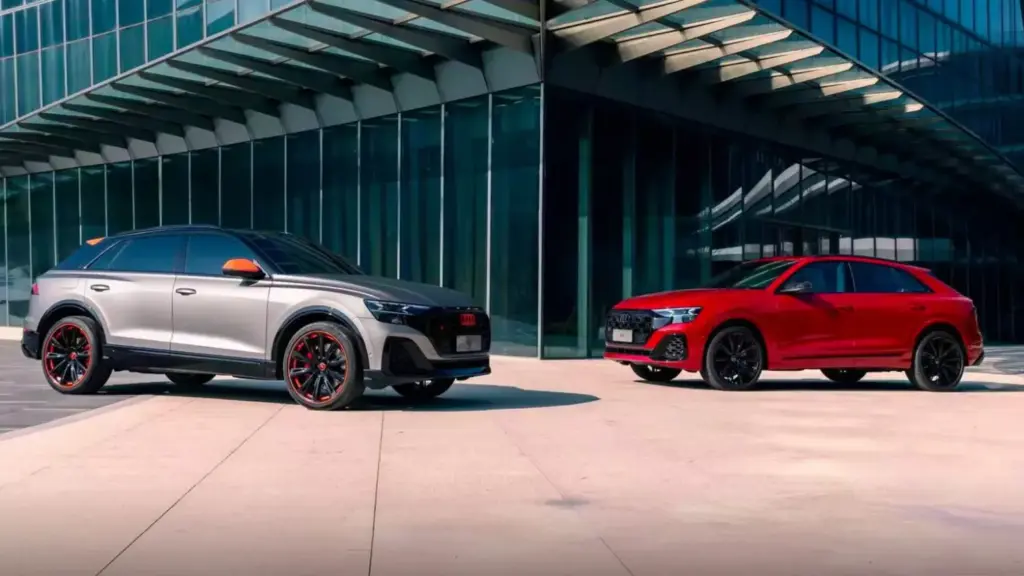 Audi lleva los colores de sus Fórmula 1 a sus modelos de calle: Comienzan con este SQ8 2 Motor16 2026 Audi SQ8 F1 Livery Edition. Imagen.