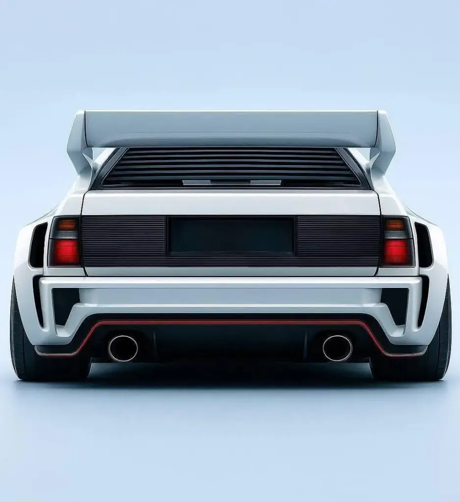 2026 Audi UR Quattro Audacious. Imagen trasera.