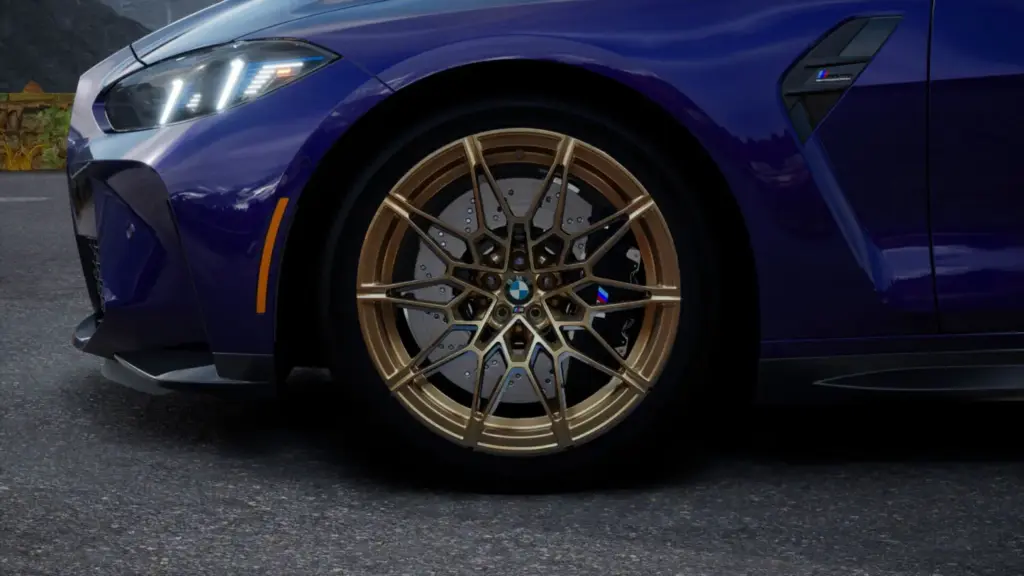 2026 BMW M4 Legacy Edition. Imagen llanta.