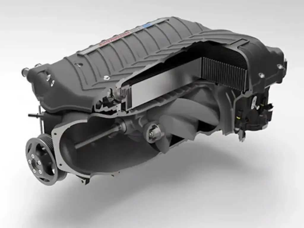 2026 Ford Performance 5.0 V8 Coyote. Imagen detalle.