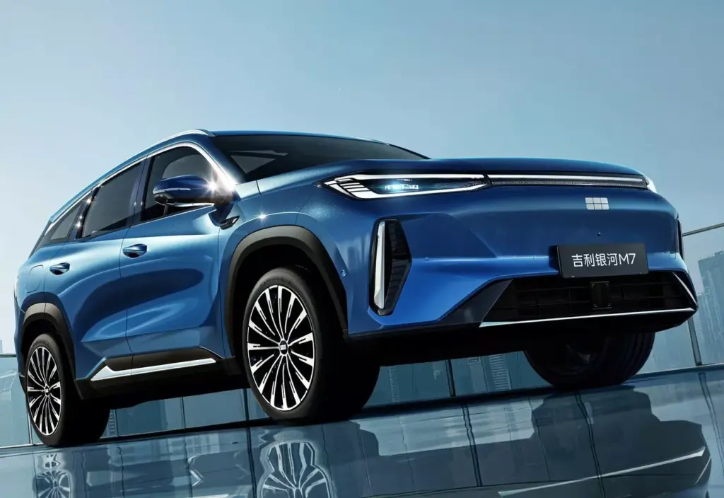 Geely Galaxy M7: El SUV insignia y con 1.730 kilómetros de autonomía 3 Motor16 2026 Geely Galaxy M7. Imagen.