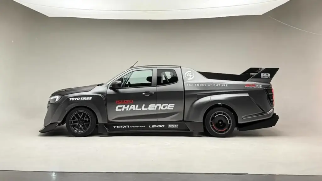 El Isuzu D-Max que parece salido de la parrilla de las 24 Horas de Nürburgring 12 Motor16 2026 Isuzu D Max Challenge Tailandia 8 Motor16