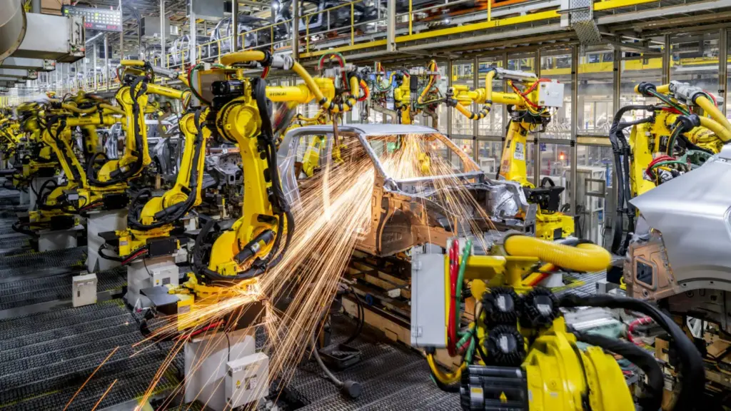 2026 Kia EV2 Zilina. Imagen soldadura.