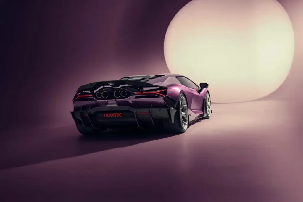 2026 Lamborghini Revuelto Novitec. Imagen trasera.