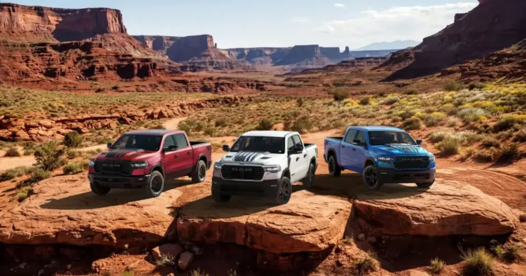 America250: RAM Trucks se marca los tres pick-up más patrióticos que has visto en mucho tiempo
