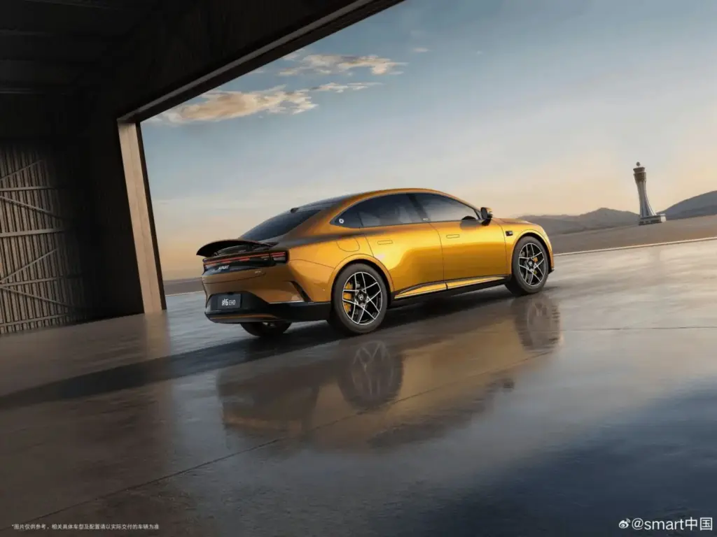 Smart #6 EHD: el sedán destinado a revolucionar la marca de microcoches 7 Motor16 2026 Inteligente 6 3 Motor16