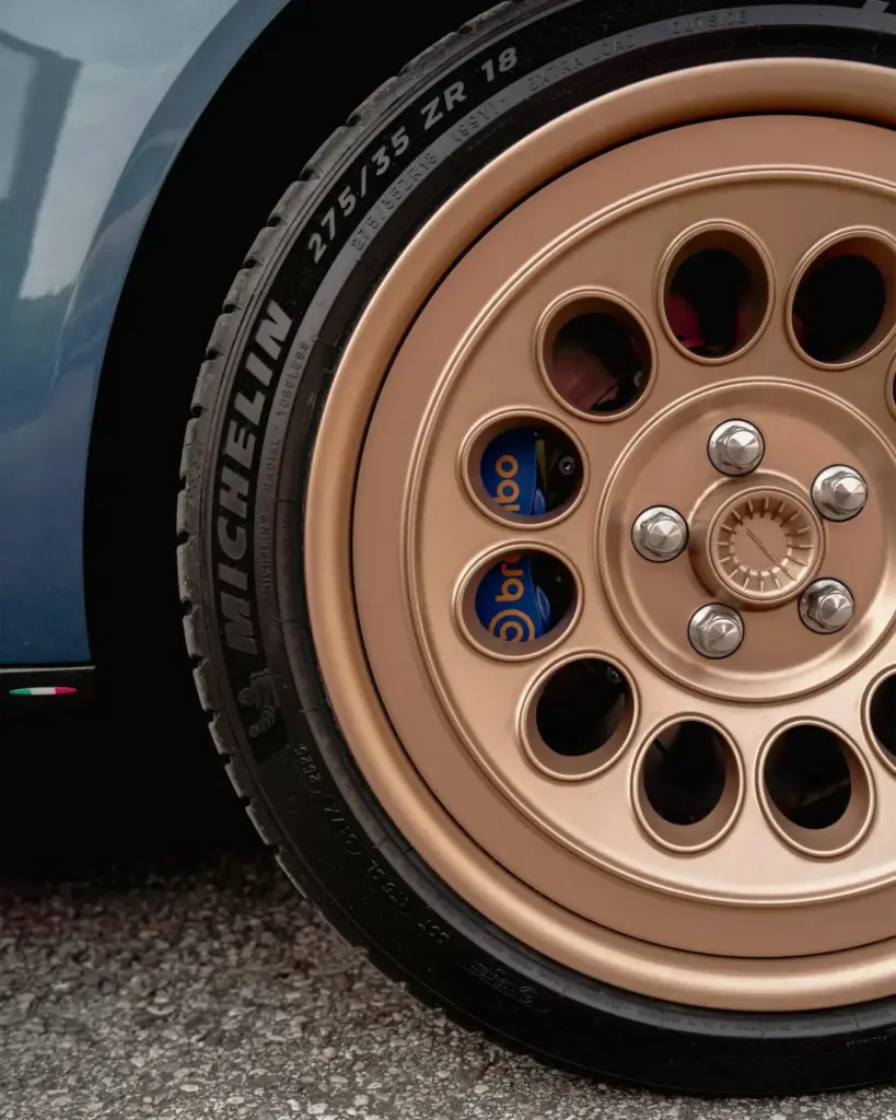 2026 Totem Giulia GT Electric 'Zeal 01'. Imagen llanta.