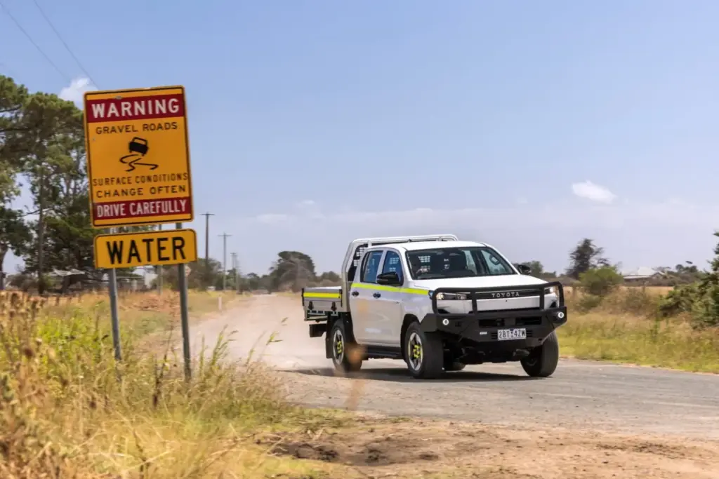 2026 Toyota Hilux BEV. Imagen movimiento.