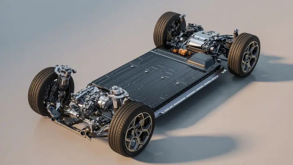 ID. Unyx 08: El SUV más grande y más potente de Volkswagen a precio de T-Roc 2 Motor16 2026 Volkswagen ID. Unyx 08. Imagen plataforma.