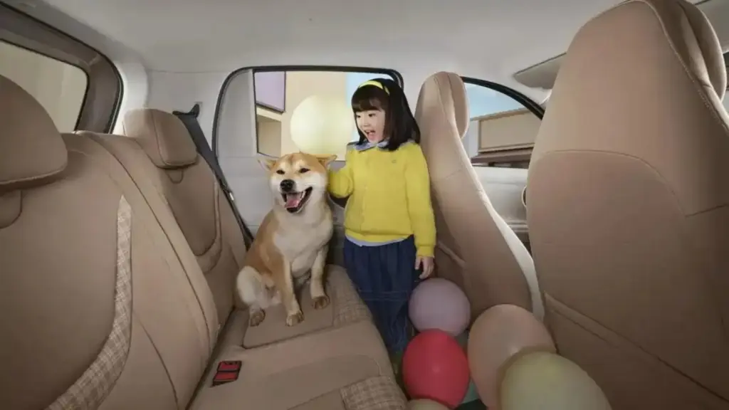 2026 Wuling Hongguang Mini EV. Imagen interior.