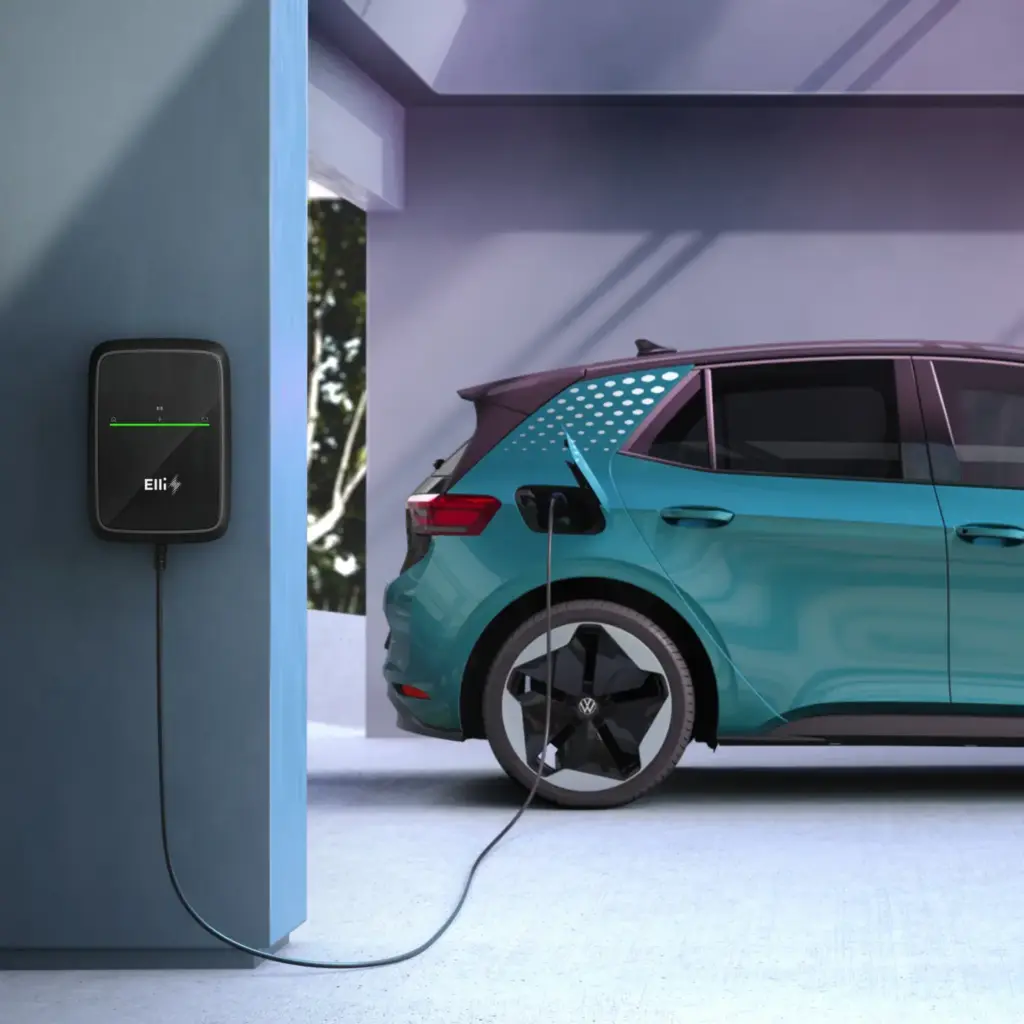Elli lleva 1.000.000 de puntos de recarga para tu coche eléctrico a la pantalla de tu móvil 1 Motor16 2026 Elli Charging. Cargador ID.3. Imagen.