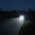 El Ferrari Luce se alía con la noche para salir a dar un emocionante paseo