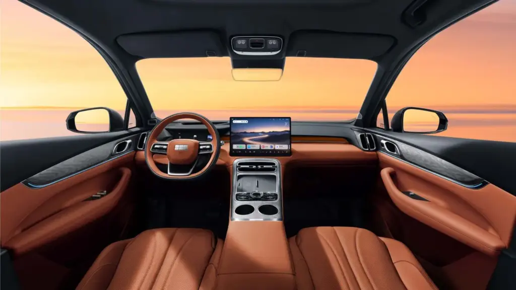 Geely Galaxy M7: El SUV insignia y con 1.730 kilómetros de autonomía 15 Motor16 2026 geely galaxy m7 9 Motor16