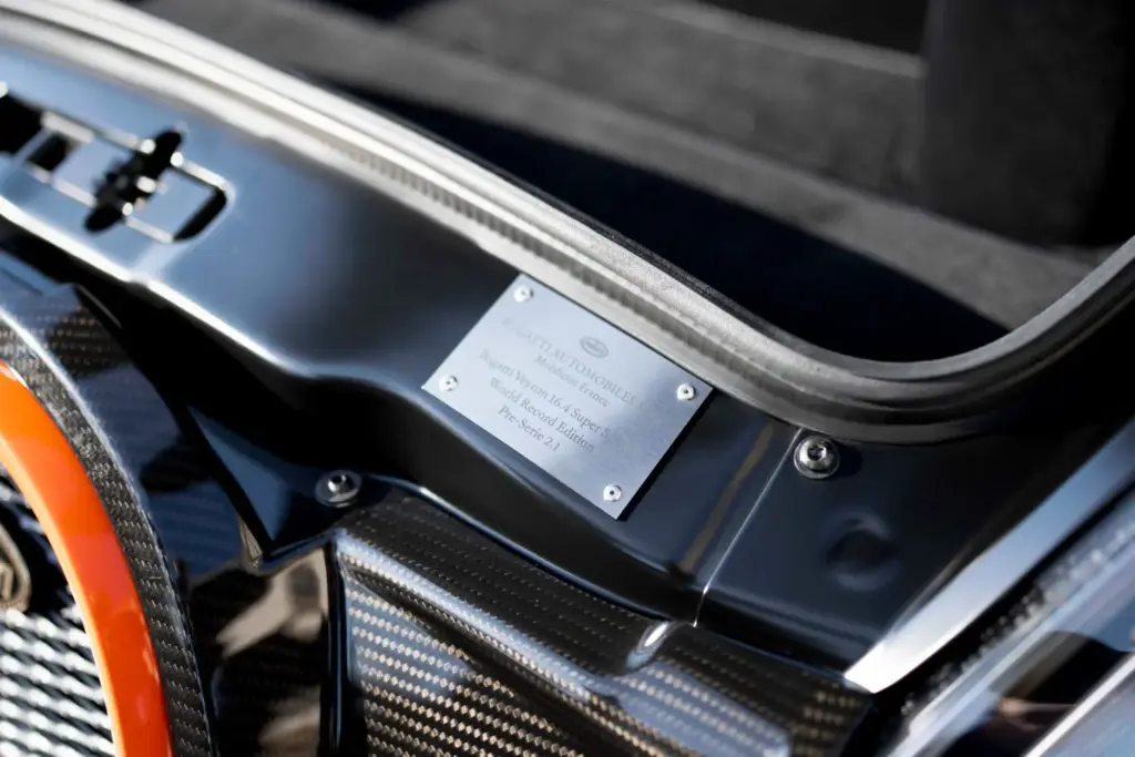 BUGATTI VEYRON SUPER SPORT WORLD RECORD EDITION PRE SERIE 2 Motor16