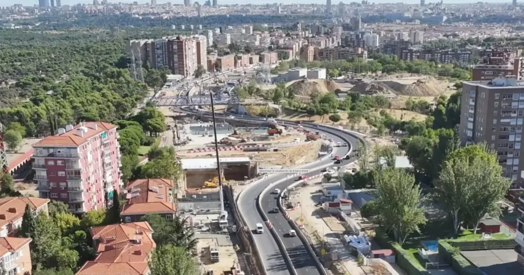 Colinas soterramiento A5 Madrid Motor16