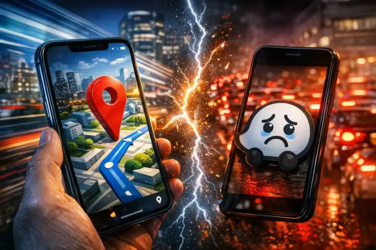 Google Maps ha cambiado más en un día que en 10 años para poner contra las cuerdas a su archienemigo: Waze