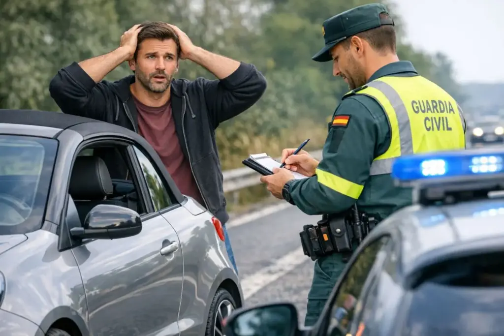 Ojo con las distracciones: Estas son las más habituales por las que la Guardia Civil está multando 28 Motor16 multa Guardia Civil