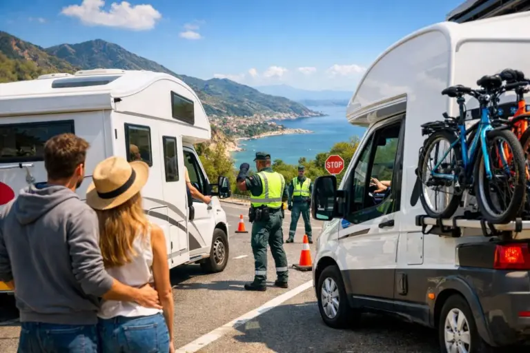 Si estás preparando el viaje de Semana Santa en una caravana este vídeo de 40 segundos de la Guardia Civil no te lo puedes perder