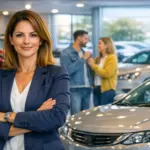 Sara (41), jefa de ventas: ‘A mi concesionario entran clientes pidiendo un coche que si tuviera ayudas arrasaría en ventas’