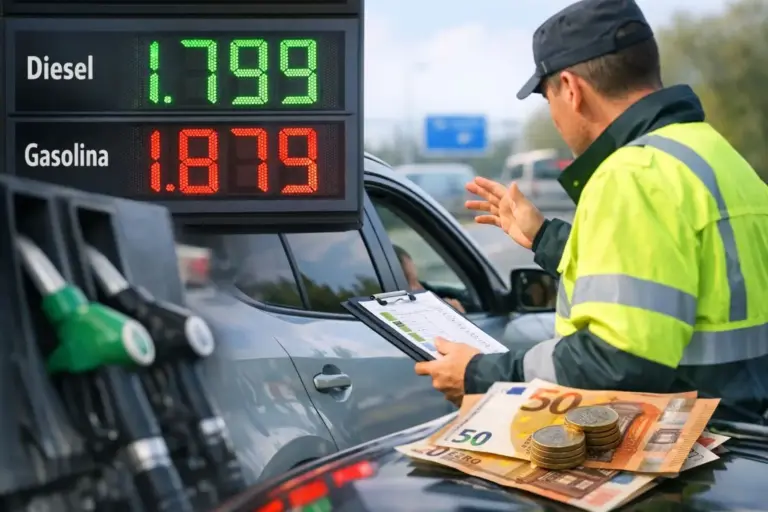 Con el precio de la gasolina y del diésel en récord, hasta la DGT se anima a darte consejos para ahorrarte unos valiosos euros