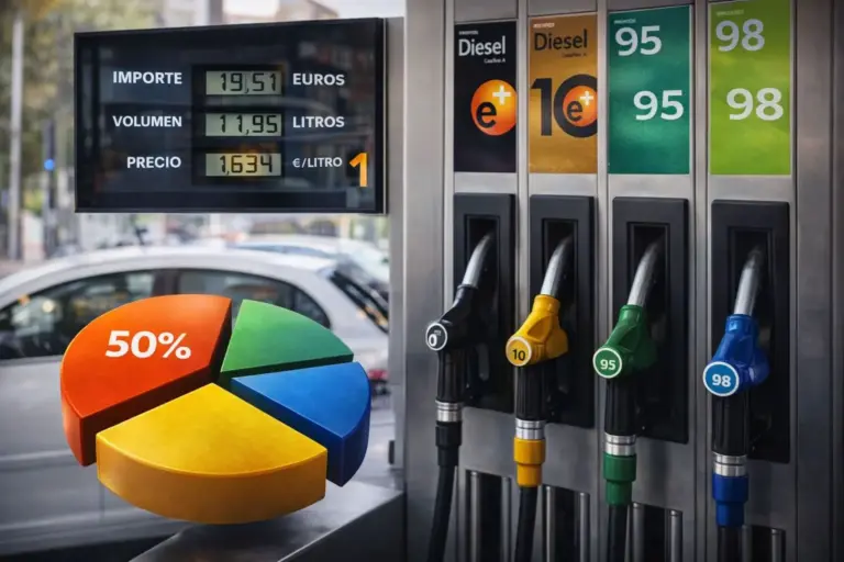 Óscar (51), economista: «Así se desglosa el precio de la gasolina y del diésel. El 50% de lo que pagas por un litro son impuestos»