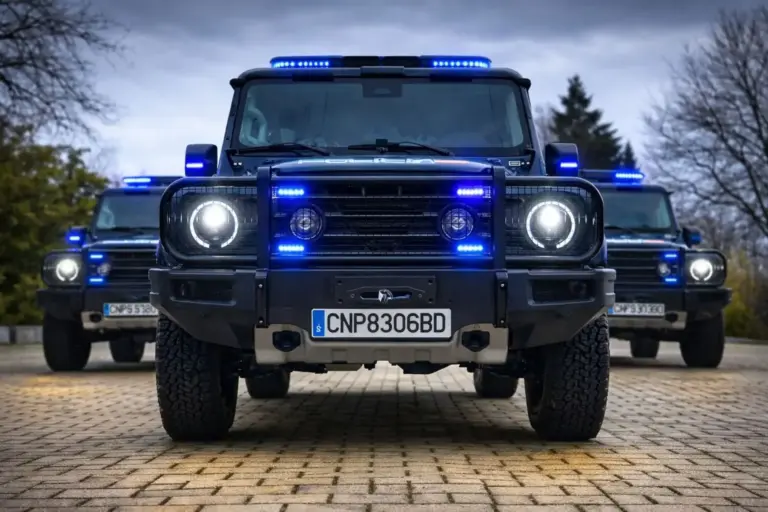 La Policía Nacional estrena vehículos todoterreno con nombre de taberna irlandesa y que cuestan 85.000 euros cada uno