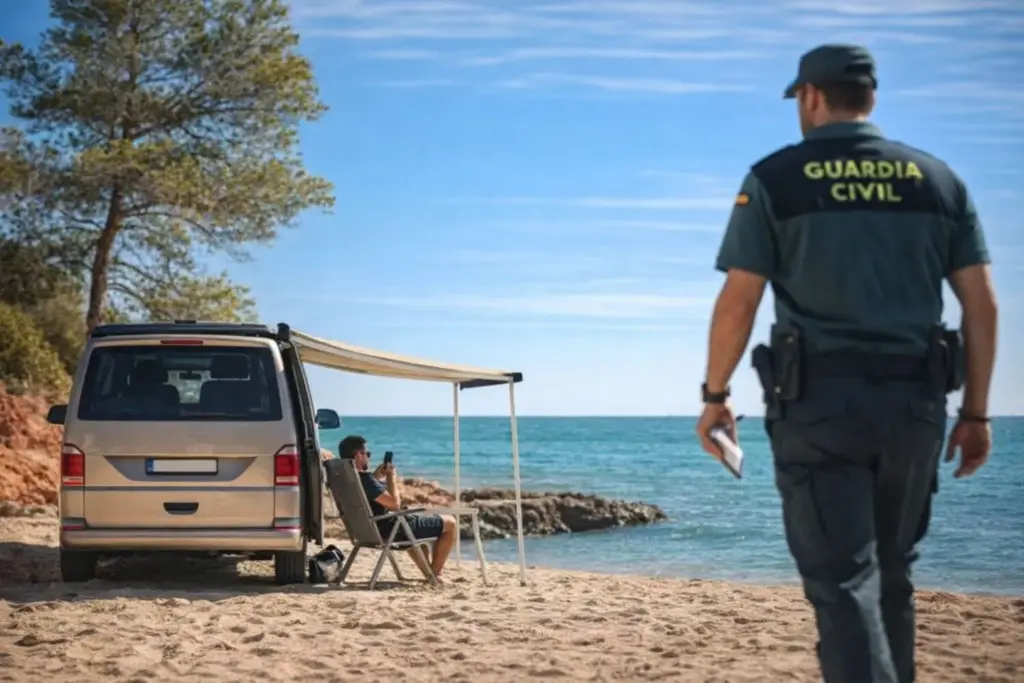 camper multas Guardia Civil