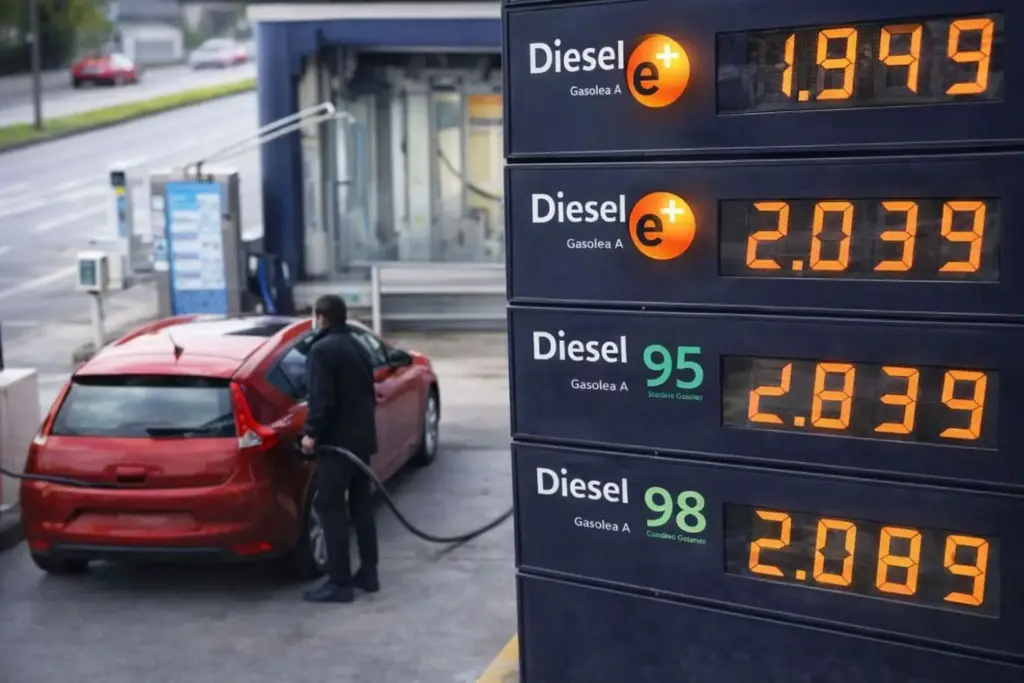 La rebaja 'limosna' que el Gobierno ha propuesto para aliviar el precio de la gasolina y del diésel por la guerra de Irán 14 Motor16 subida precio gasolina diésel