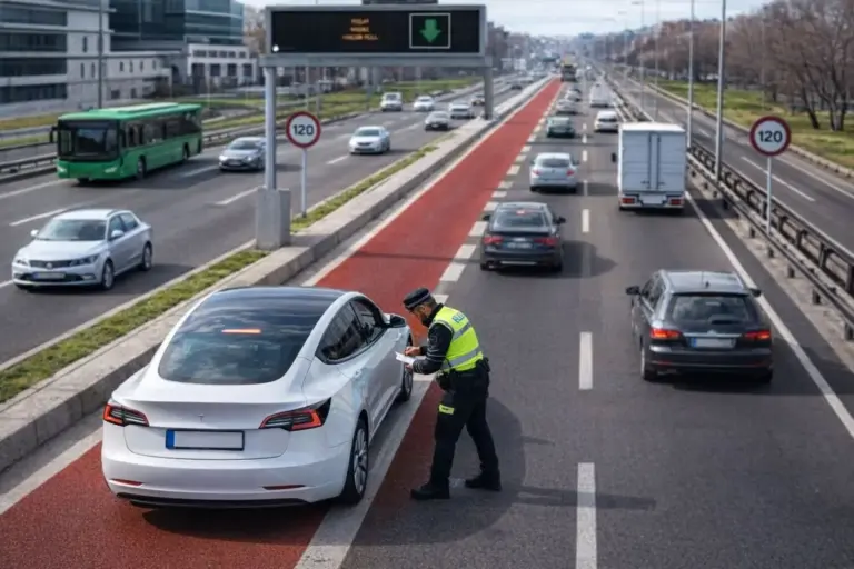 El privilegio que la DGT ha quitado a quienes iban a trabajar a Madrid en su coche eléctrico: ahora te multan con 200 euros