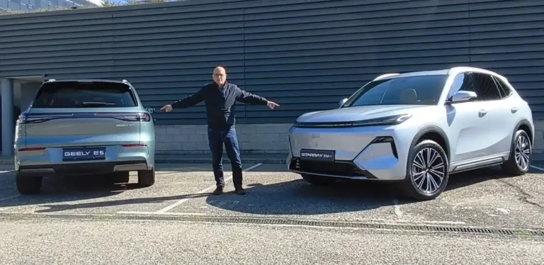 Geely E5 eléctrico y Starray EM-i PHEV. Desvelamos sus secretos y precios