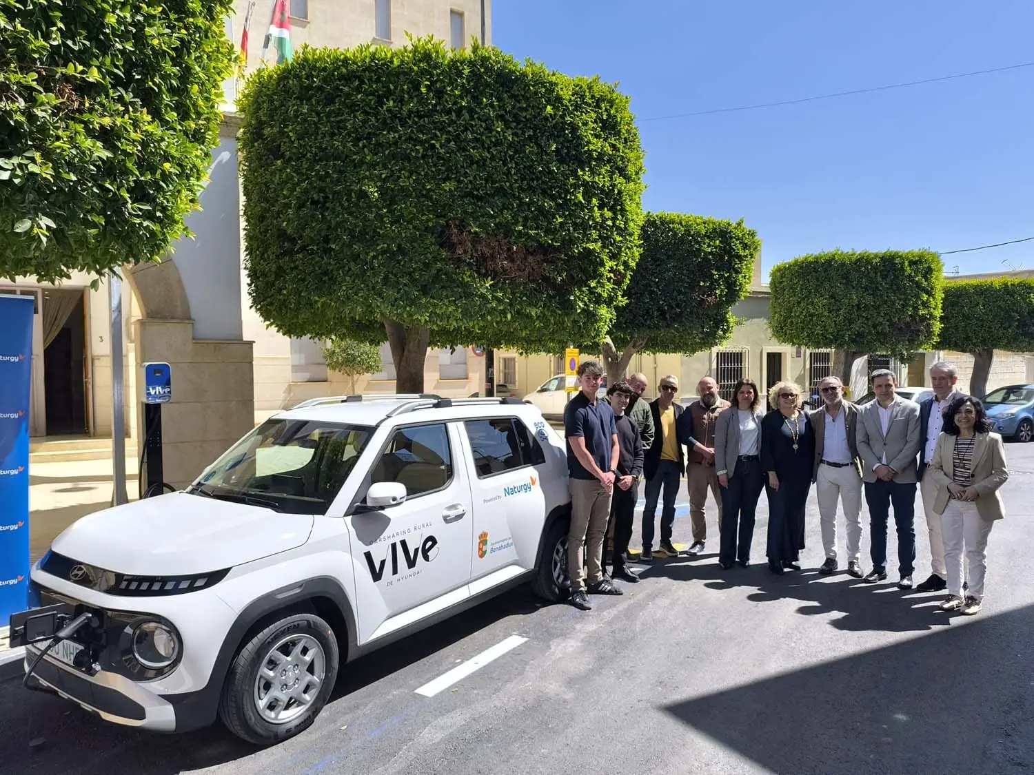 Hyundai lleva su carsharing eléctrico a 12 pueblos de Toledo, Ciudad Real y Almería