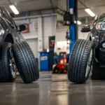 Si vas a poner dos neumáticos nuevos en tu coche, dónde pensabas montarlos: ¿Delante o detrás?