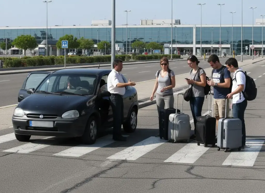 Jesús (51), taxista: ‘Si viajas a Madrid o Barcelona que no te timen. Así de fácil puedes detectar un taxi pirata’ 161 Motor16 IA taxi pirata Motor16