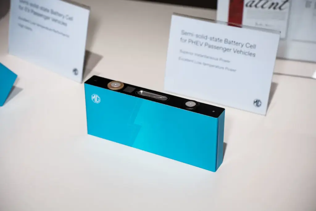 Las baterías semisólidas ya son una realidad; el MG4 Urban será el primero 3 Motor16 MG4 Urban bateria semisolida 18 Motor16