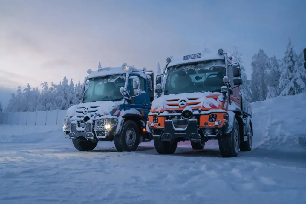 PRUEBAS MERCEDES ZETROS EN EL CIRCULO POLAR 3 Motor16