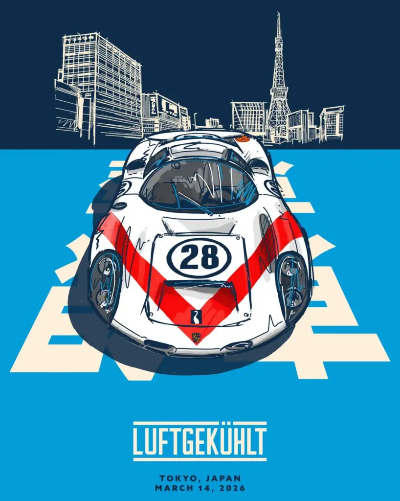 Piorsche Luftgekuhlt en Tokio 19 Motor16