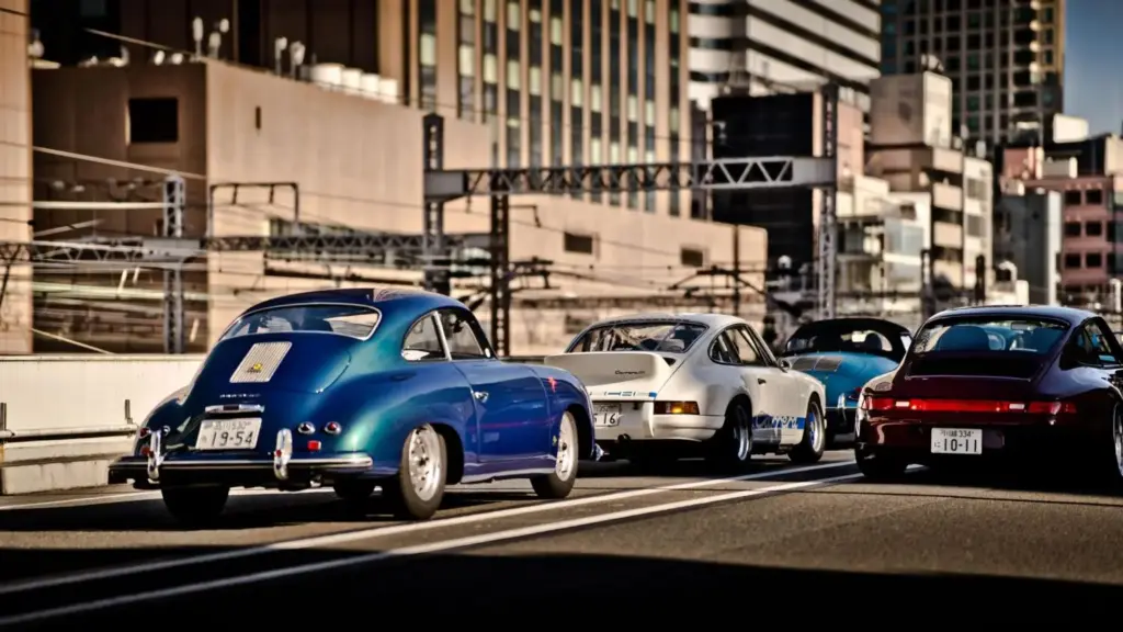 Piorsche Luftgekuhlt en Tokio 6 Motor16