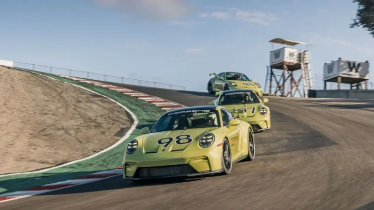 Porsche lleva su formación de conductores también a Laguna Seca