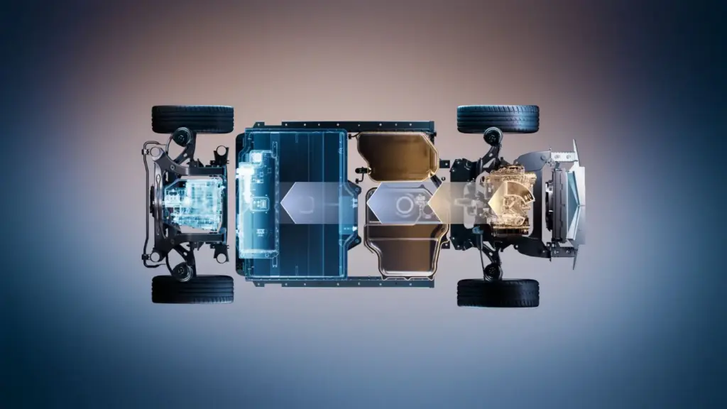 Los planes de Renault para 2030: 26 nuevos modelos y el 100% de las ventas en Europa electrificadas 32 Motor16 RENAULT RGEV medium 2.0 electric platform 11 Motor16