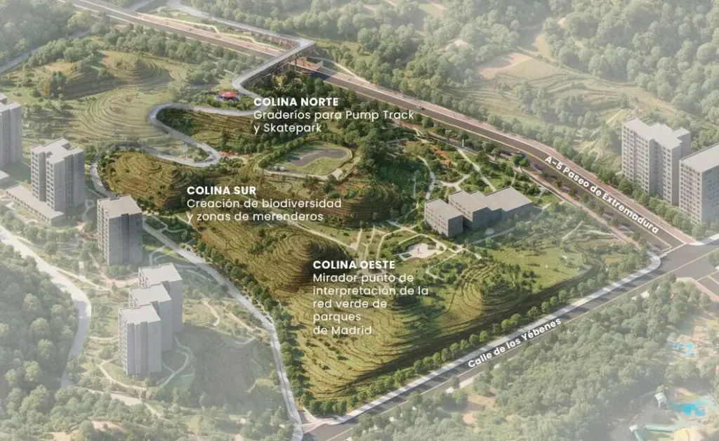 Soterramiento A5 Madrid colinas Motor16