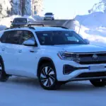 El Volkswagen Atlas 2027 rueda sin apenas camuflaje