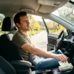 Prado (32), médico: «Esta primavera, mucho cuidado si tienes alergia y te pones al volante»