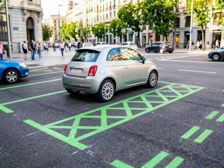 Alfonso (55), controlador de la ORA: «¿Sabes por qué hay plazas de aparcamiento de distintos colores?»