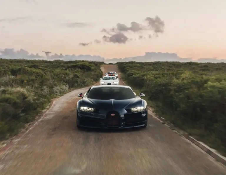 El Bugatti Grand Tour 2026 recorre Sudáfrica con los hiperdeportivos de Molsheim