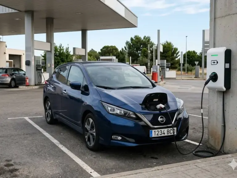 Luis (34), operario de gasolinera: «No pienses que tener un coche eléctrico te libra de la subida del combustible»
