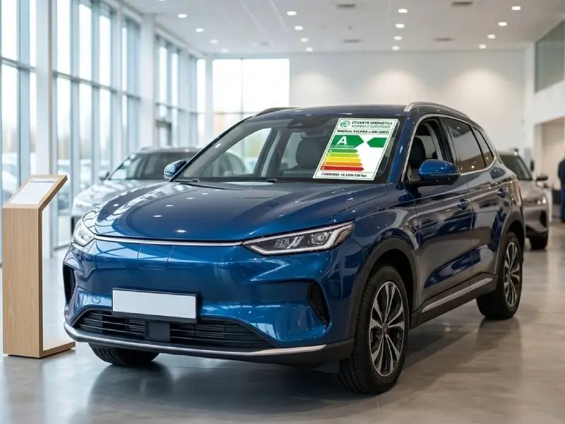 etiqueta energetica coche electico